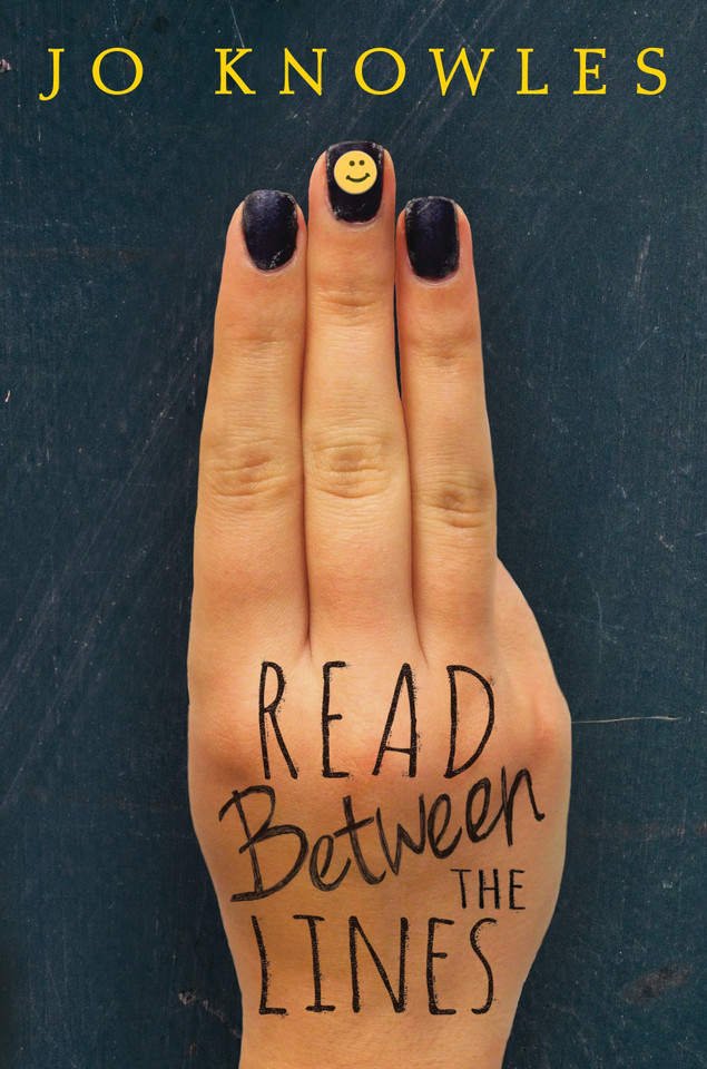Read Between the Lines book cover by Jo Knowles