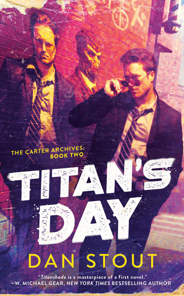 Titan's Day (The Carter Archives) book cover by Dan Stout