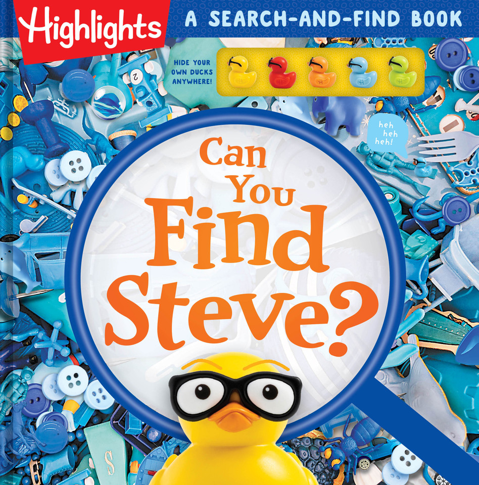 Can You Find Steve?: A Hide-and-Seek Puzzle Adventure with Find It Games and Challenges, Scavenger Hunt Duck Book for Kids Ages 6-9 book cover by 