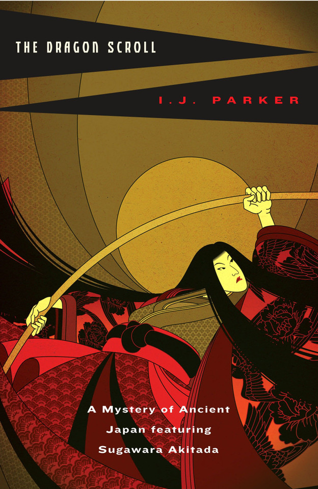 The Dragon Scroll (A Sugawara Akitada Mystery) book cover by I. J. Parker