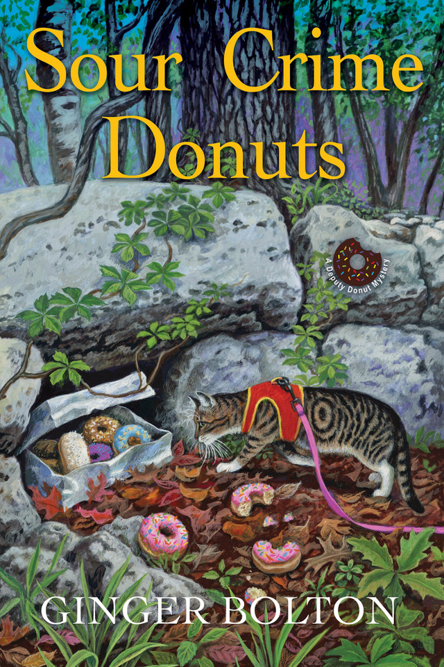 Sour Crime Donuts (A Deputy Donut Mystery) book cover by Ginger Bolton