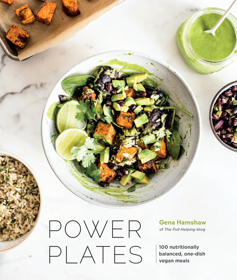 Power Plates: 100 Nutritionally Balanced, One-Dish Vegan Meals [A Cookbook] book cover by Gena Hamshaw