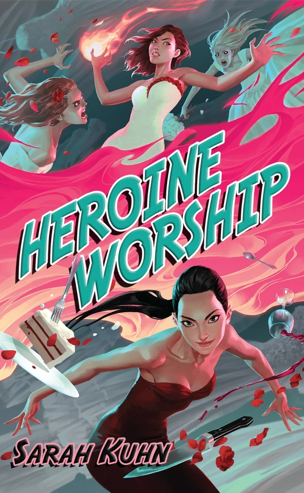 Heroine Worship (Heroine Complex) book cover by Sarah Kuhn
