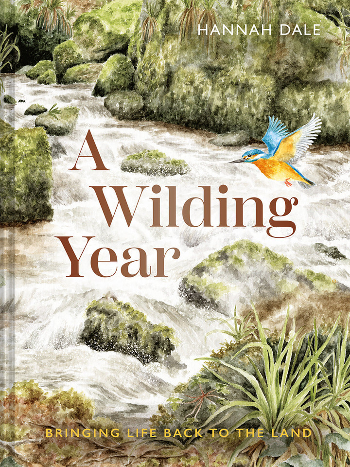 A Wilding Year: Bringing Life Back to the Land book cover by Hannah Dale