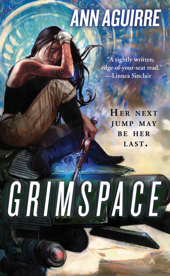 Grimspace (A Sirantha Jax Novel) book cover by Ann Aguirre