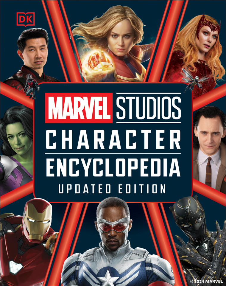 Marvel Studios Character Encyclopedia Updated Edition book cover by Kelly Knox
