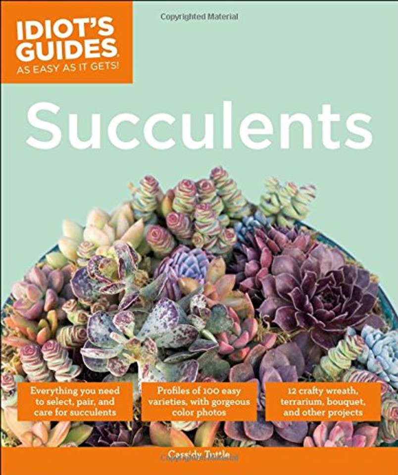 Idiot's Guides: Succulents Cover