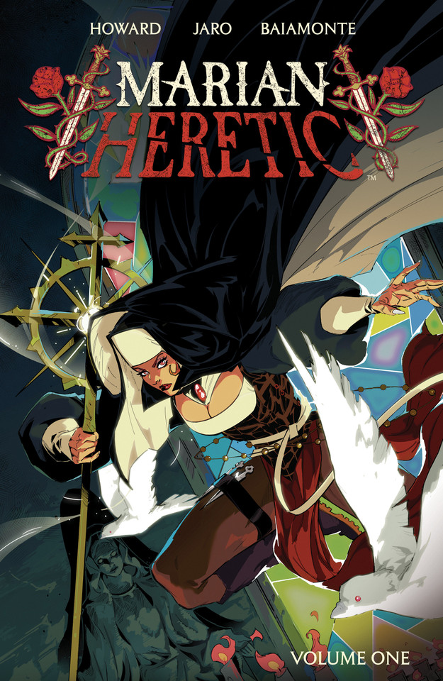 Marian Heretic Vol. 1 (Marian Heretic) book cover by Tini Howard