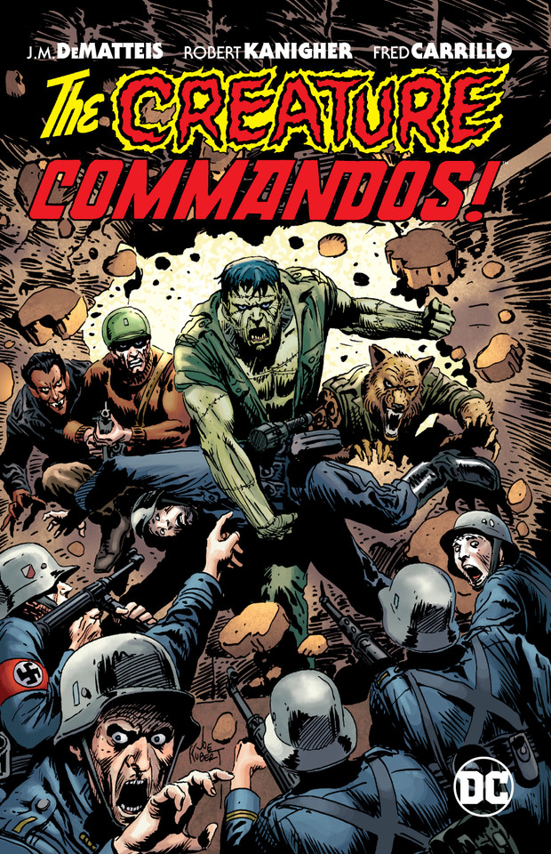 Creature Commandos (New Edition) book cover by J.M. DeMatteis, Robert Kanigher