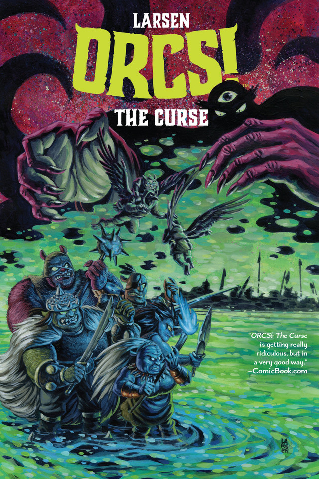 ORCS!: The Curse (ORCS!) book cover by Christine Larsen