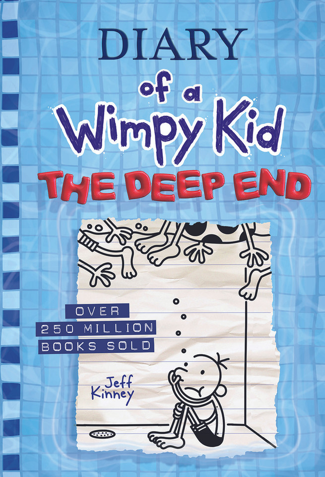 The Deep End (Diary of a Wimpy Kid #15) (Diary of a Wimpy Kid) book cover by Jeff Kinney