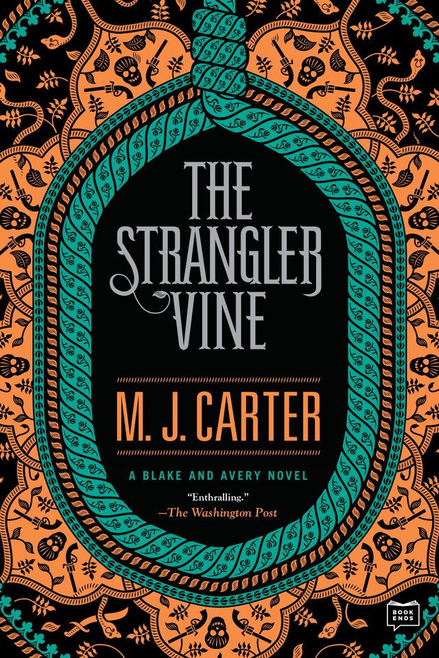 The Strangler Vine (A Blake and Avery Novel) book cover by M.J. Carter