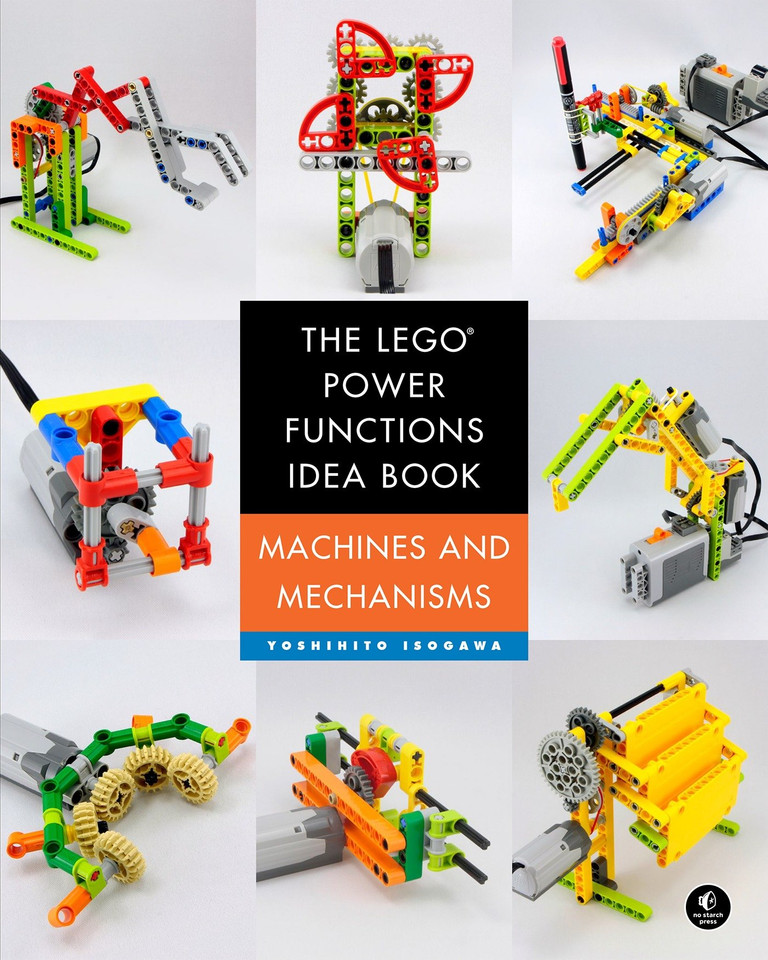 The LEGO Power Functions Idea Book, Volume 1: Machines and Mechanisms book cover by Yoshihito Isogawa