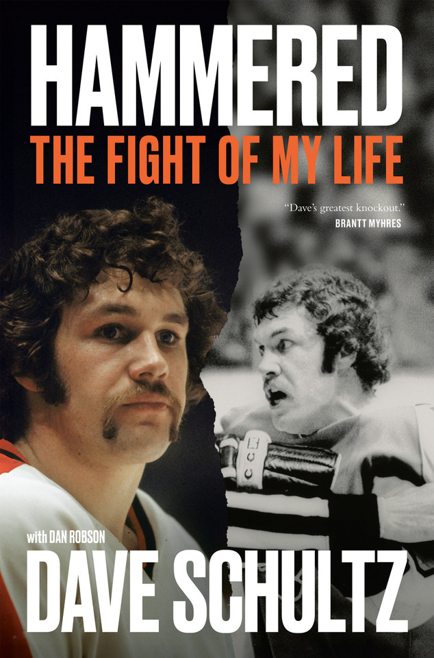 Hammered: The Fight of My Life book cover by Dave Schultz, Dan Robson