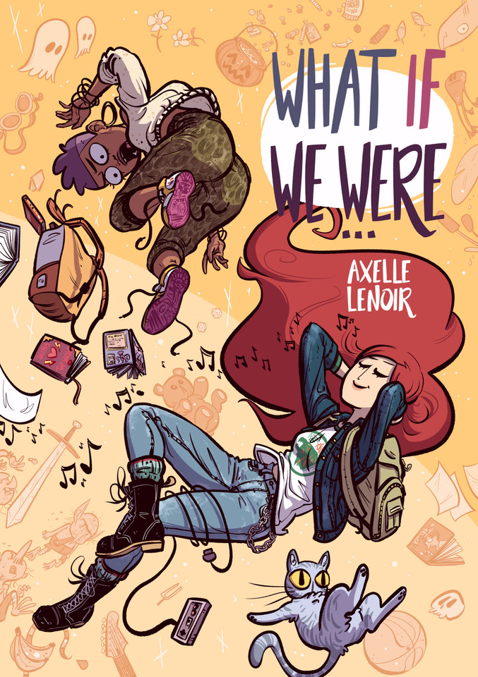 What If We Were... book cover by Axelle Lenoir