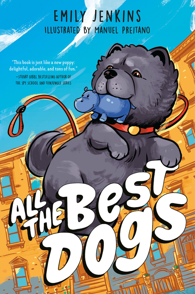 All the Best Dogs book cover by Emily Jenkins