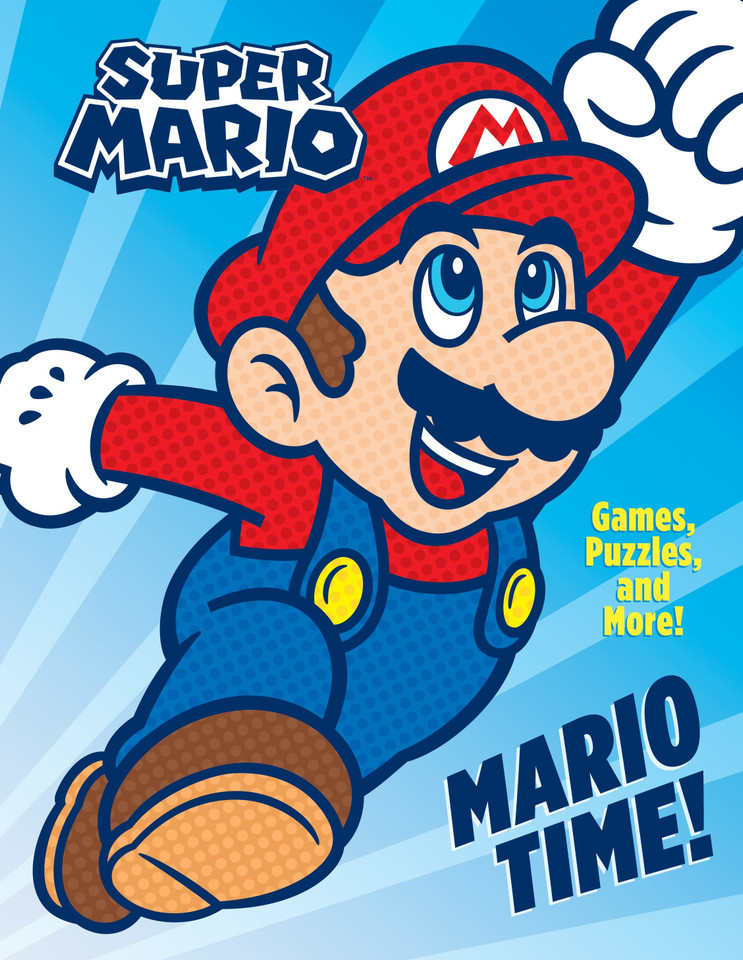 Mario Time! (Nintendo®) book cover by Courtney Carbone