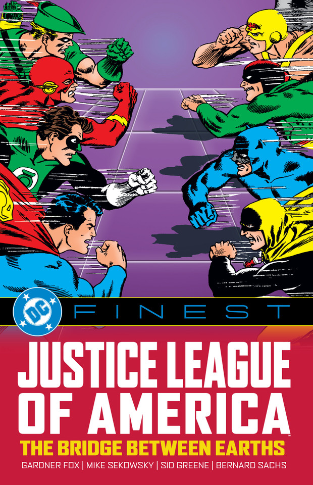DC Finest: Justice League of America: The Bridge Between Earths (DC Finest) book cover by Gardner Fox