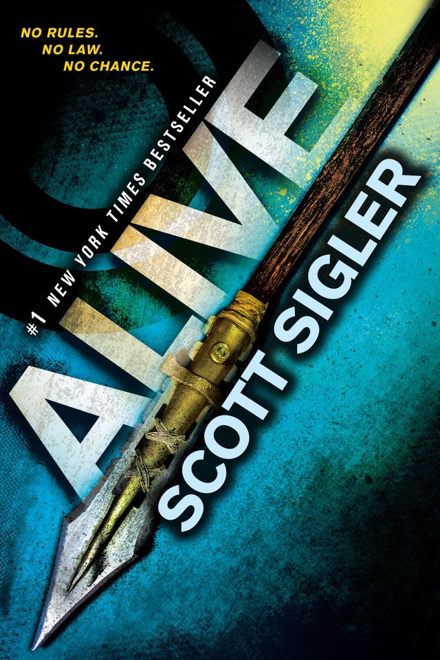 Alive (The Generations Trilogy) book cover by Scott Sigler