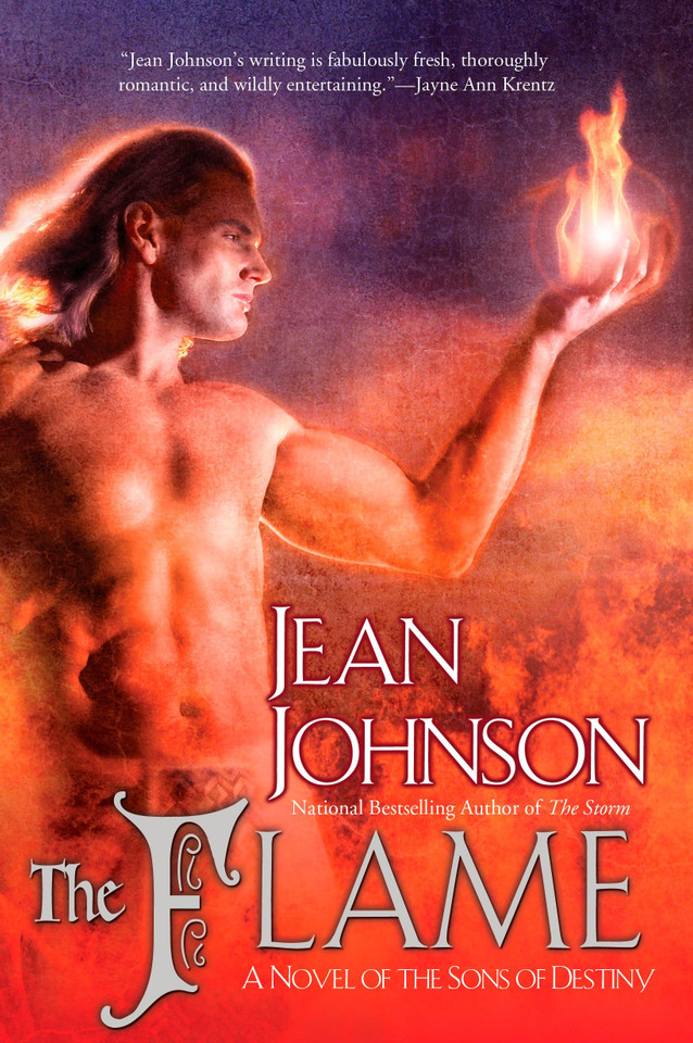 The Flame: A Novel of the Sons of Destiny (Sons of Destiny) book cover by Jean Johnson