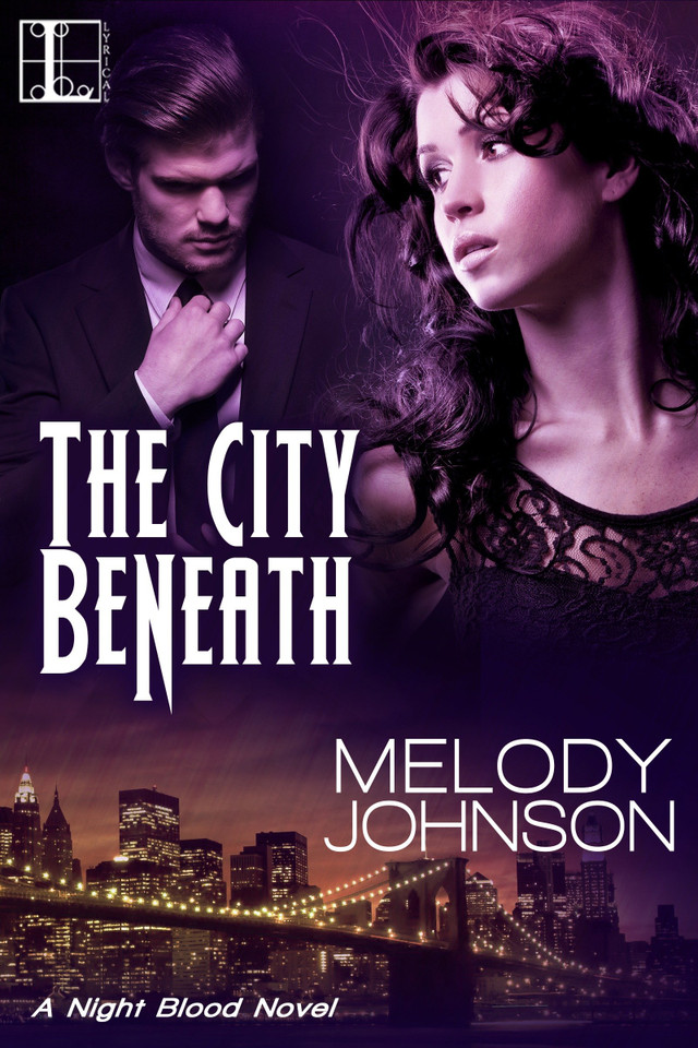 The City Beneath (The Night Blood Series) book cover by Melody Johnson