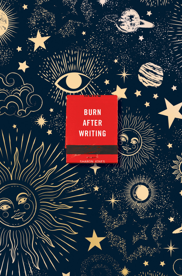 Burn After Writing (Celestial) book cover by Sharon Jones