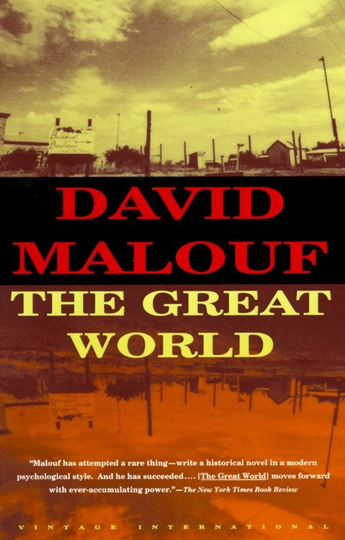 The Great World: A novel (Vintage International) book cover by David Malouf