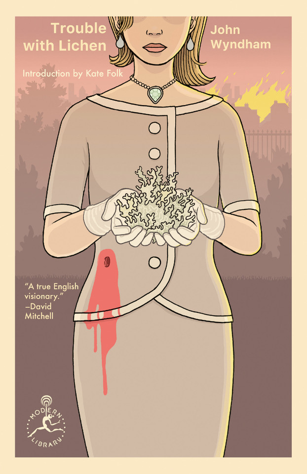 Trouble with Lichen book cover by John Wyndham