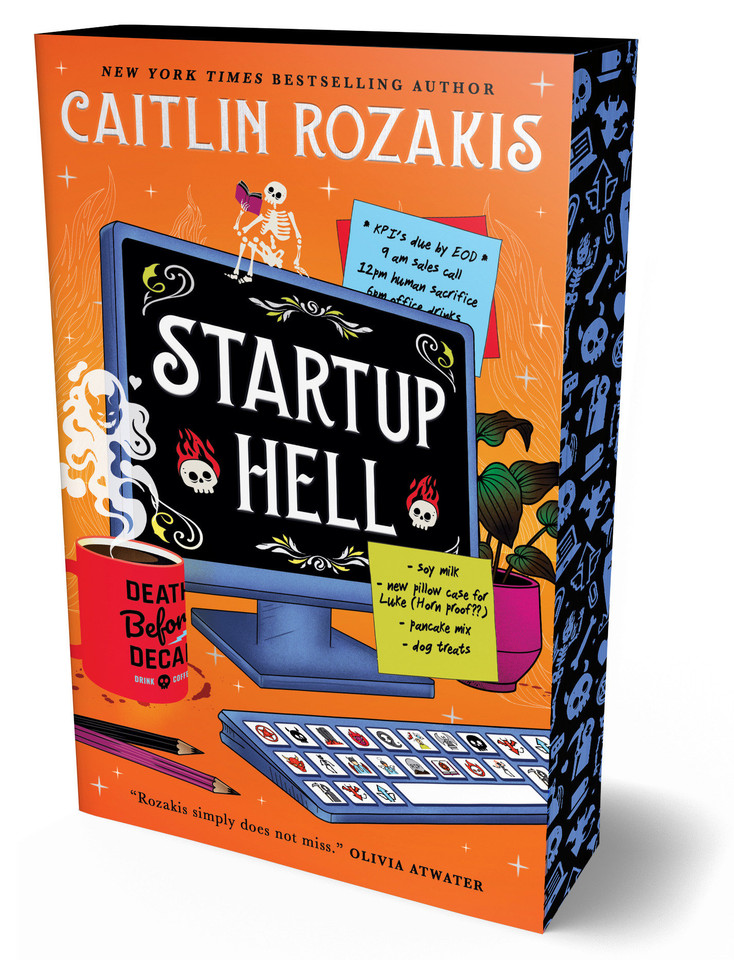 Startup Hell book cover by Caitlin Rozakis