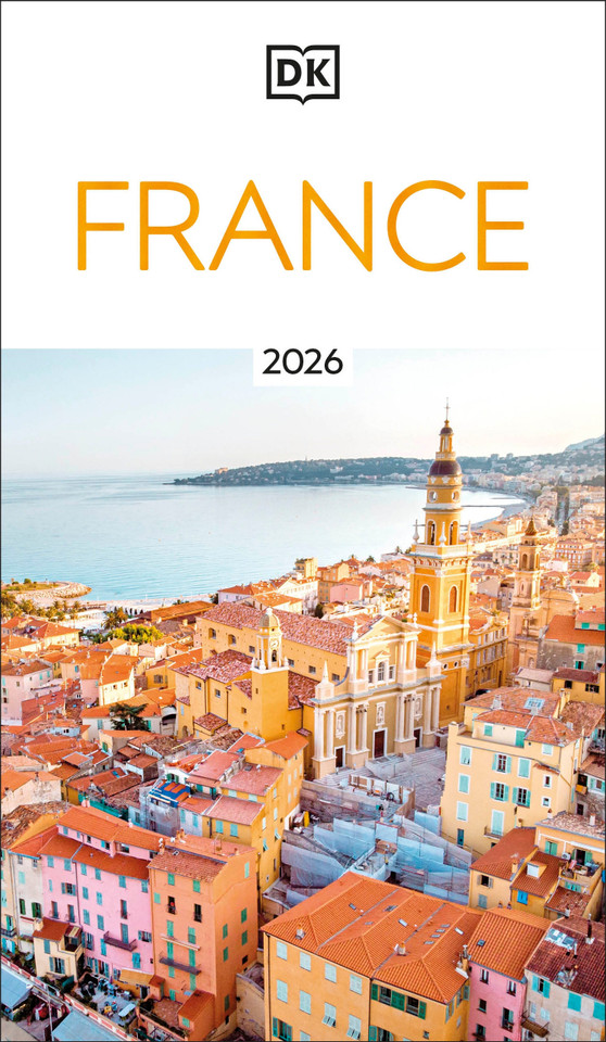 DK France: Must-See Sights. Culture & History. Detailed Maps & Tours. Covers Paris, Brittany, Provence, & more (Travel Guide) book cover by DK Travel