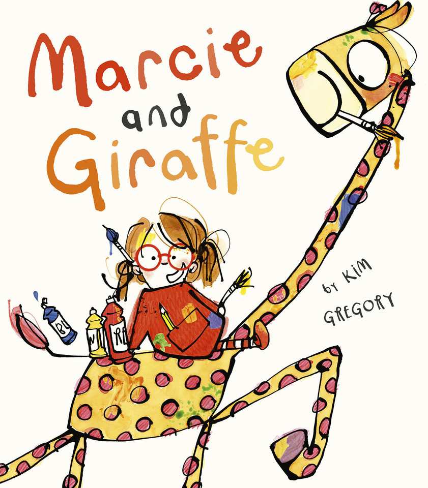 Marcie and Giraffe book cover by Kim Gregory