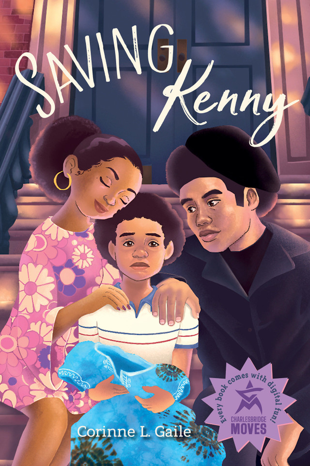 Saving Kenny book cover by Corinne Gaile