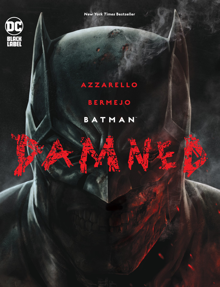 Batman: Damned book cover by Brian Azzarello