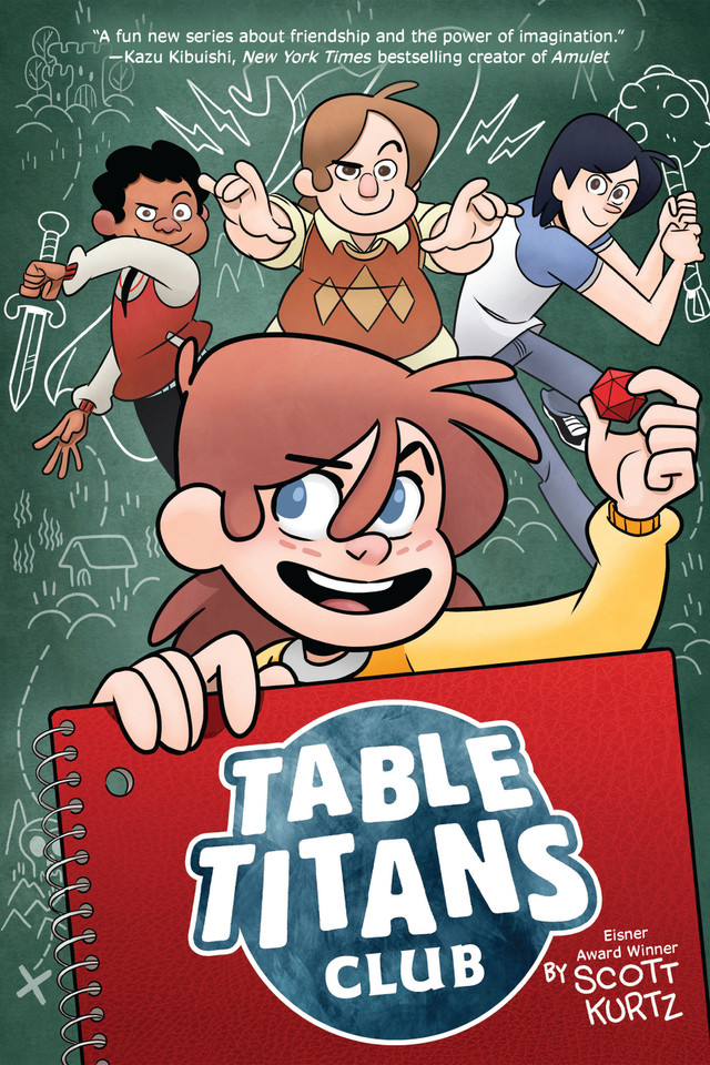 Table Titans Club (Table Titans Club) book cover by Scott Kurtz