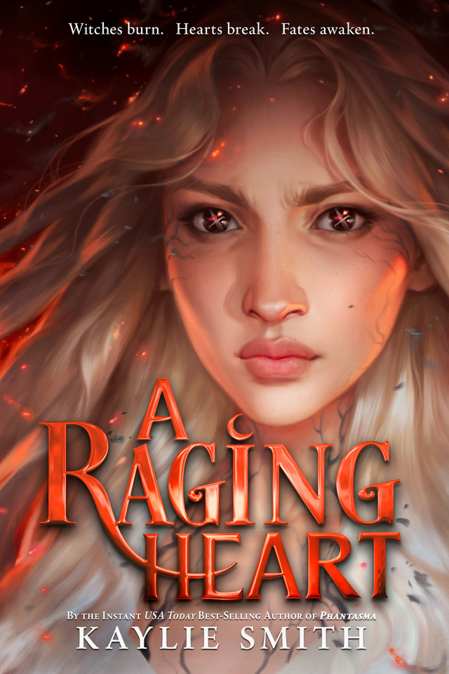 A Raging Heart (A Ruinous Fate) book cover by Kaylie Smith