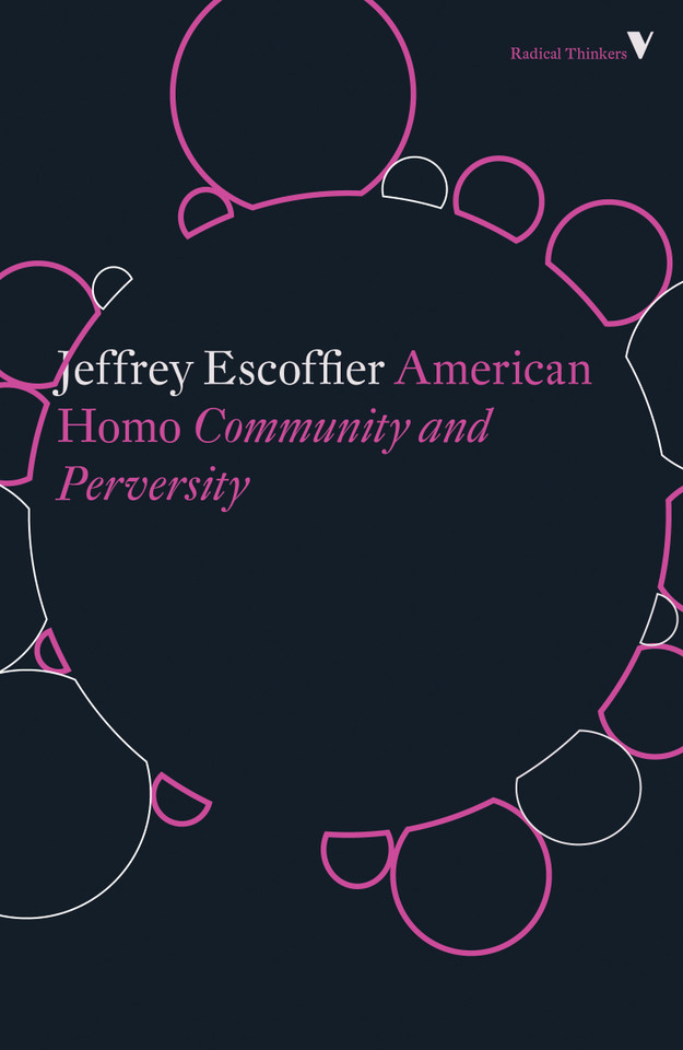 American Homo: Community and Perversity book cover by Jeffrey Escoffier