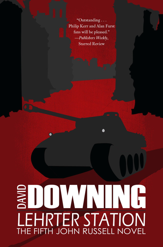 Lehrter Station: A John Russell WWII Thriller (A John Russell WWII Spy Thriller) book cover by David Downing