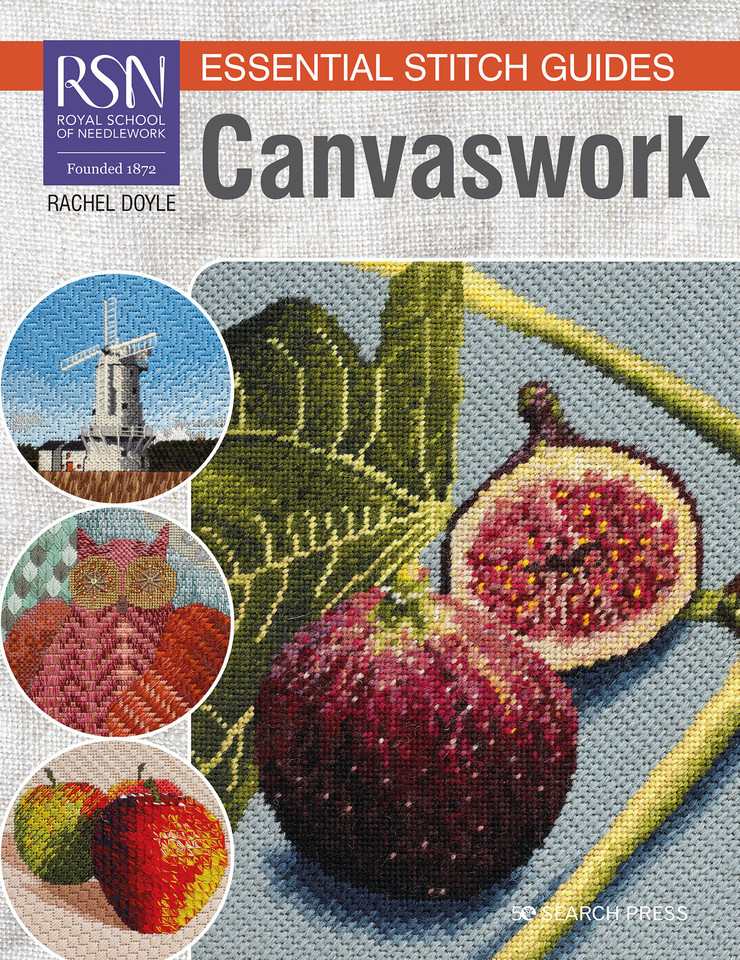 RSN Essential Stitch Guides: Canvaswork (RSN ESG LF) book cover by Rachel Doyle