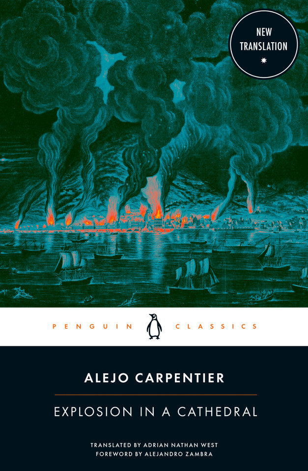 Explosion in a Cathedral book cover by Alejo Carpentier