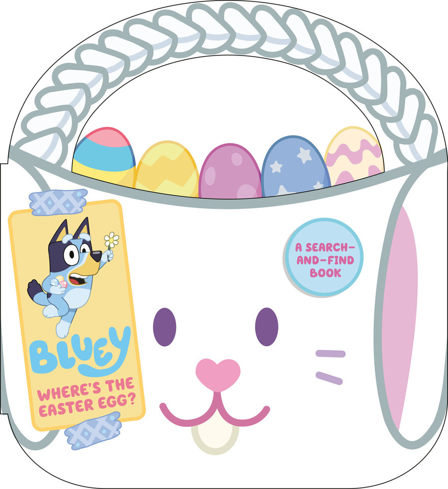 Bluey: Where's the Easter Egg?: A Search-And-Find Book (Bluey) book cover by Penguin Young Readers Licenses
