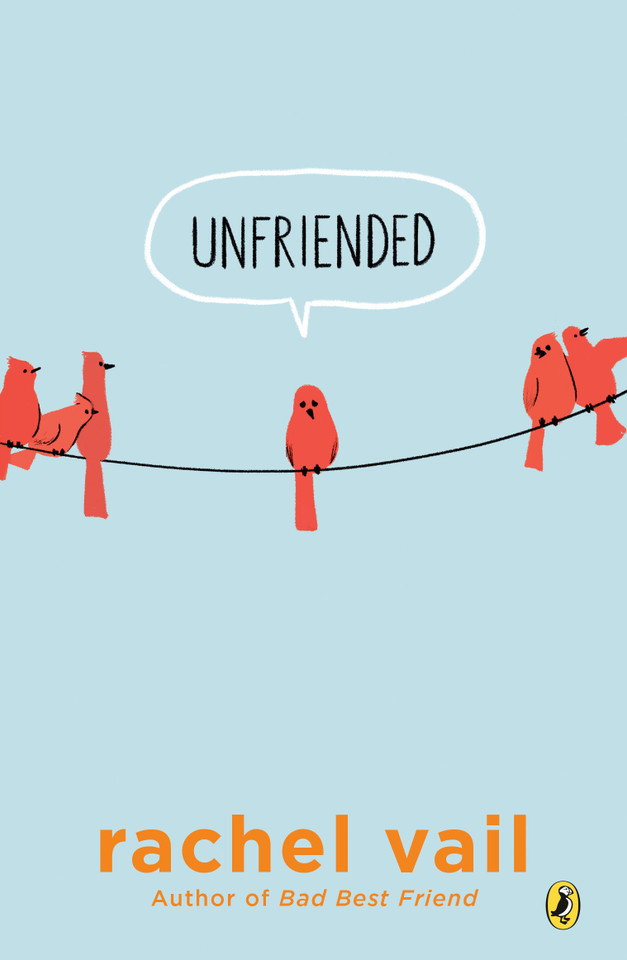 Unfriended book cover by Rachel Vail