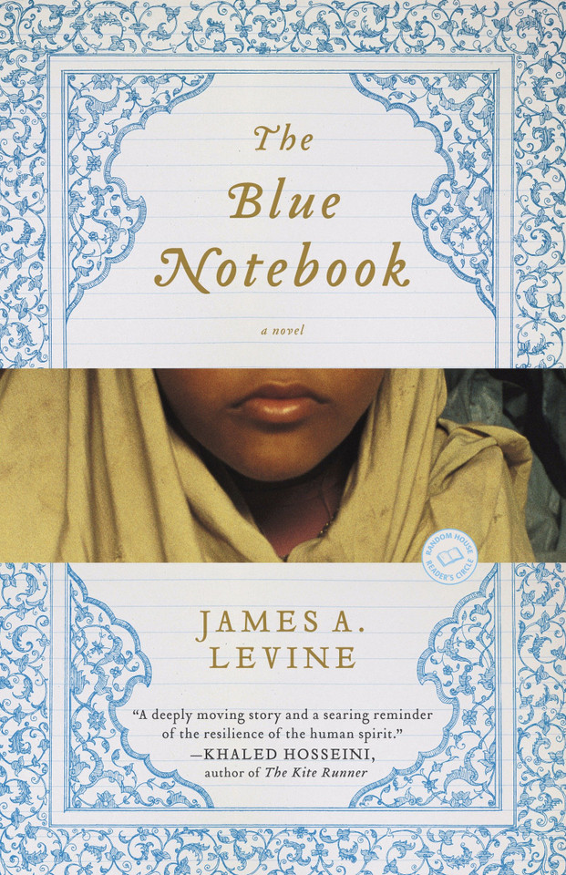 The Blue Notebook: A Novel book cover by James A. Levine