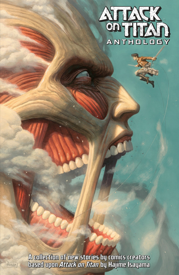 Attack on Titan Anthology (Attack on Titan Companions) book cover by Scott Snyder, Gail Simone, Faith Erin Hicks, Tomer Hanuka