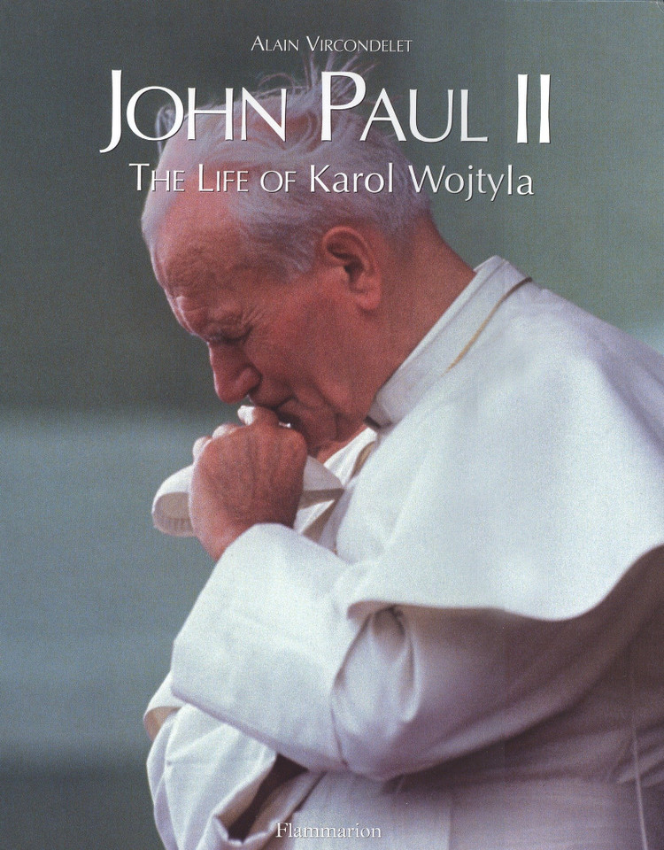 John Paul II book cover by Alain Vircondelet