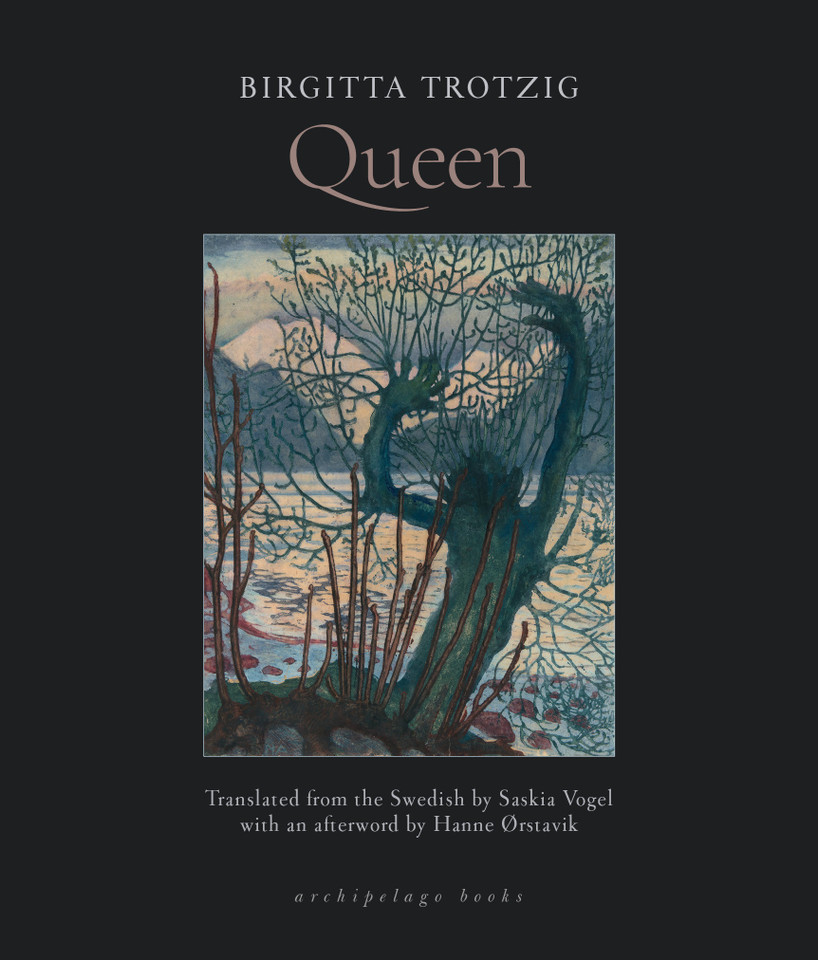 Queen book cover by Birgitta Trotzig