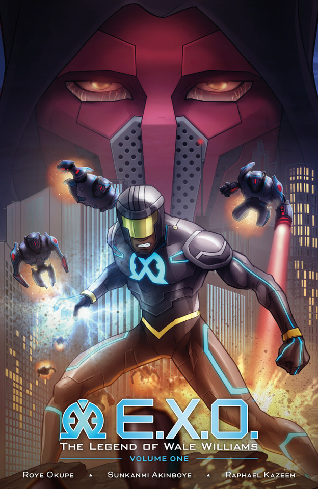 E.X.O.: The Legend of Wale Williams Volume 1 book cover by Roye Okupe