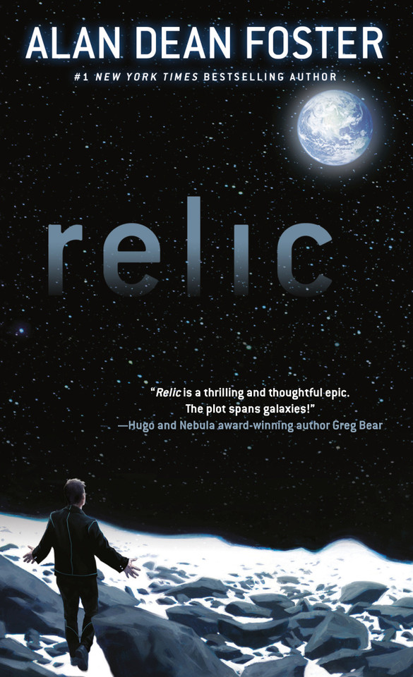 Relic book cover by Alan Dean Foster