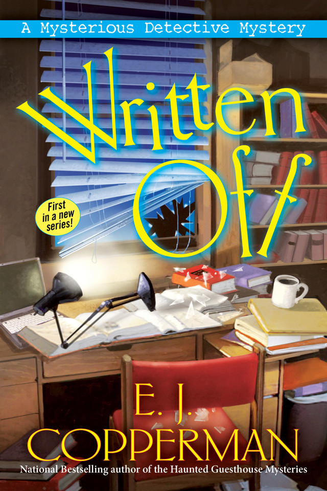 Written Off: A Mysterious Detective Mystery (A Mysterious Detective Mystery) book cover by E. J. Copperman