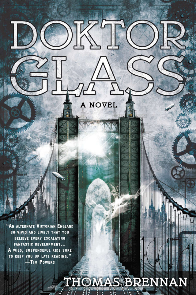 Doktor Glass book cover by Thomas Brennan