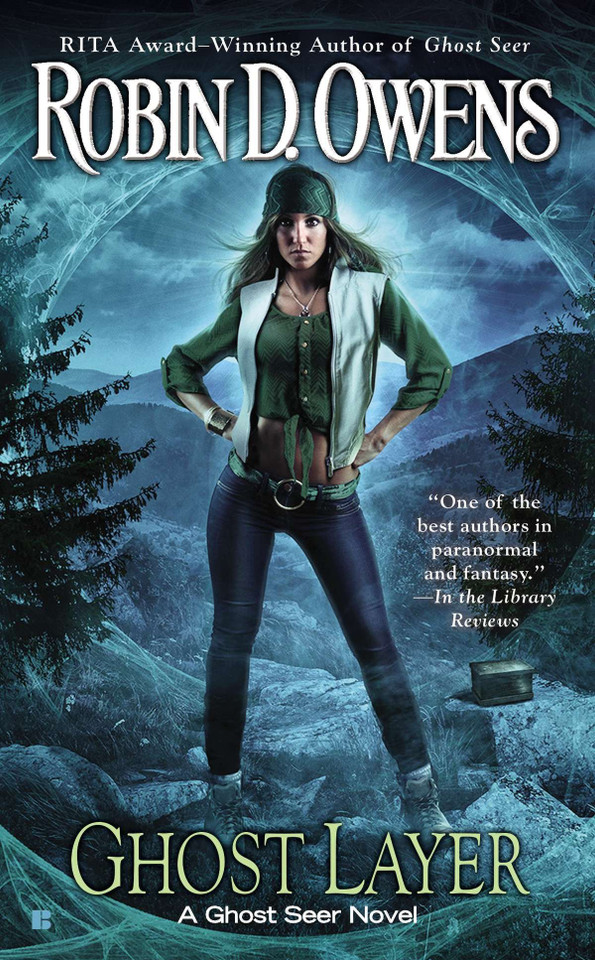 Ghost Layer (The Ghost Seer Novel) book cover by Robin D. Owens